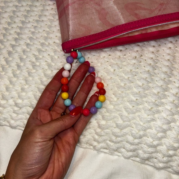 Pink Sheer Pouch - Picture 3 of 4